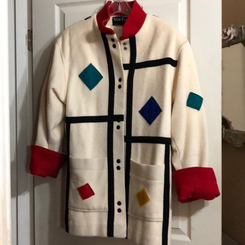 Vintage Steve Evans Wool Coat